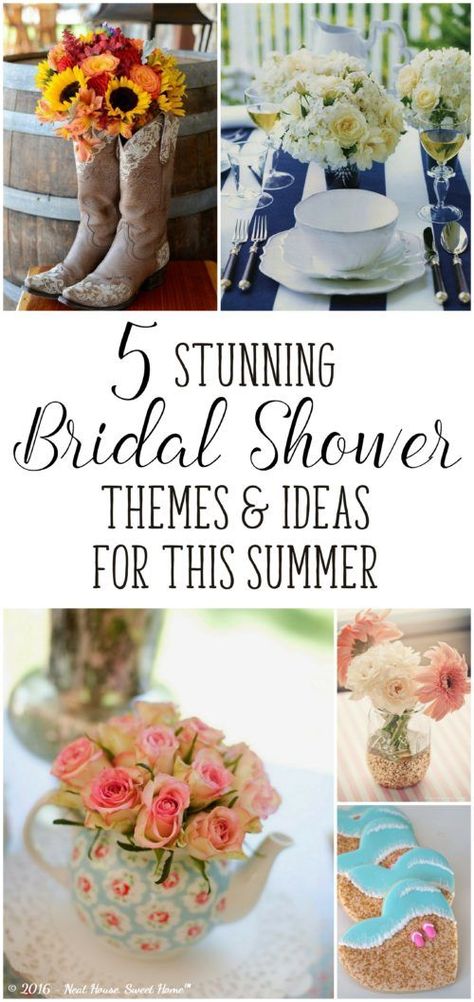 Summer Bridal Shower Themes, Summer Bridal Shower Favors, Bridal Shower Favors Diy, Outdoor Bridal Showers, Country Bridal Shower, Bridal Shower Decorations Diy, Simple Bridal Shower, Wedding Shower Themes, Bridal Shower Themes