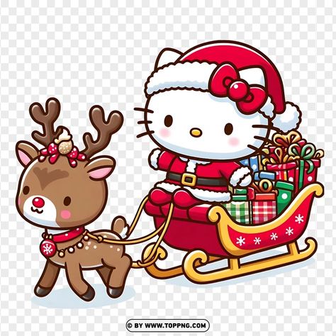 Hello Kitty Different Styles, Hello Kitty Christmas Drawing, Hello Kitty Illustration, Hello Kitty Navidad, Cute Christmas Stickers, Hello Kitty Ideas, Hello Kitty Halloween Wallpaper, Kitty Illustration, Stickers Hello Kitty