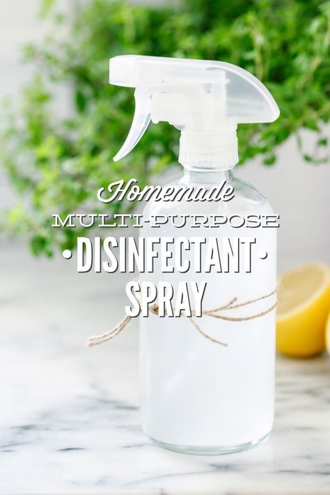 Deodorizing Spray, Natural Disinfectant, Cleaner Recipes, Disinfectant Spray, Homemade Cleaners, Deep Cleaning Tips, Homemade Cleaning Products, Homemade Cleaning, Cleaning Spray