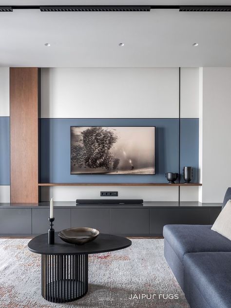 Modern Tv Room, Modern Tv Unit Designs, Tv Unit Furniture Design, Living Room Wall Units, Tv Unit Interior Design, Modern Tv Units, Tv Cabinet Design, Tv Unit Designs, Modern Tv Wall