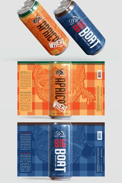 I will design unique can labels for energy drinks, soda, beer for your brand Carbonated Drinks Packaging, Soda Can Label Design, Soda Brand Design, Can Bottle Design, Soda Can Design Packaging, Energy Drink Label Design, Soda Label Design, Beer Can Label Design, Energy Drink Can Design