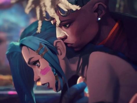 Arcane Timebomb, Ekko League Of Legends, Jinx X Ekko, Jinx And Ekko, League Of Legends Comic, Get Jinx, Arcane Fanart, Arcane Jinx, Jinx Arcane