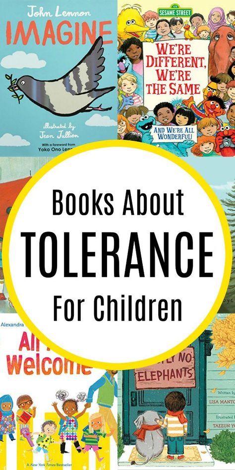 Childrens Books on Tolerance | Mommy Evolution Tolerance Day Ideas, Tolerance Day, Tolerance Activities, School Values, Best Books For Toddlers, Best Toddler Books, Kindergarten Library, Easy Chapter Books, Teaching Tolerance