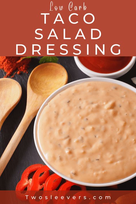 Greek Yogurt Taco Salad Dressing, Dressing For Mexican Salad, Taco Salad Sauce Recipe, Salsa Dressing For Salad, House Dressing Recipe Mexican, Taco Seasoning Salad Dressing, Best Taco Salad Dressing, Taco Salad Thousand Island Dressing, Keto Taco Salad Dressing