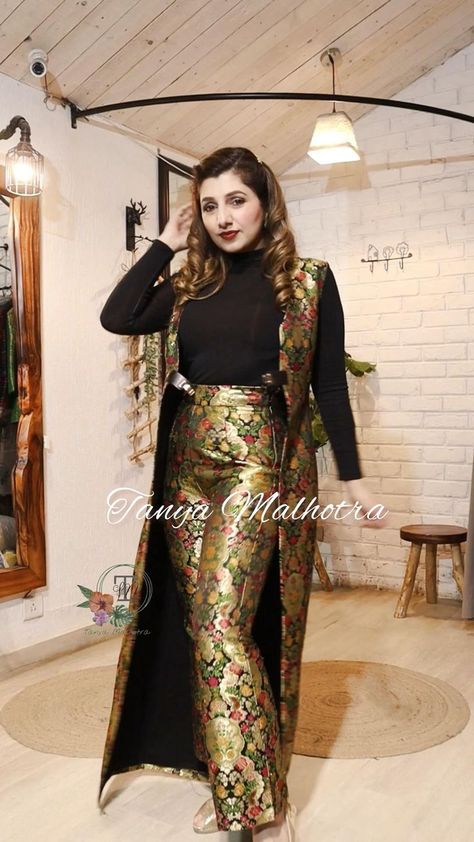 KinKhwab Pure Brocade Set | Indian fashion, Party wear indian dresses, Designer party wear dresses Brocade Dress Indian, Party Wear Indian Dresses Designer, Dresses Fashion Design, Designer Dresses Elegant, Brocade Saree, Trendy Outfits Indian, Brocade Dress, Draping Fashion, Beautiful Dress Designs