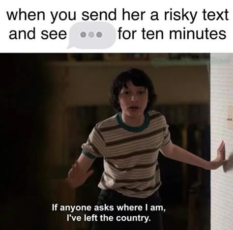 Stranger Things Meme, Funny Relatable Quotes, Random Memes, Funny Tweets, Fun Quotes Funny, Really Funny Memes, Funny Laugh, Funny Facts, F U