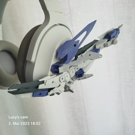 Gunpla Headphones, Gundam Headset, Gundam Headphones, Mecha Headset, Cyberpunk Headphones, Mecha Headphones, Tech Dystopia, Mecha Aesthetic, Futuristic Helmet