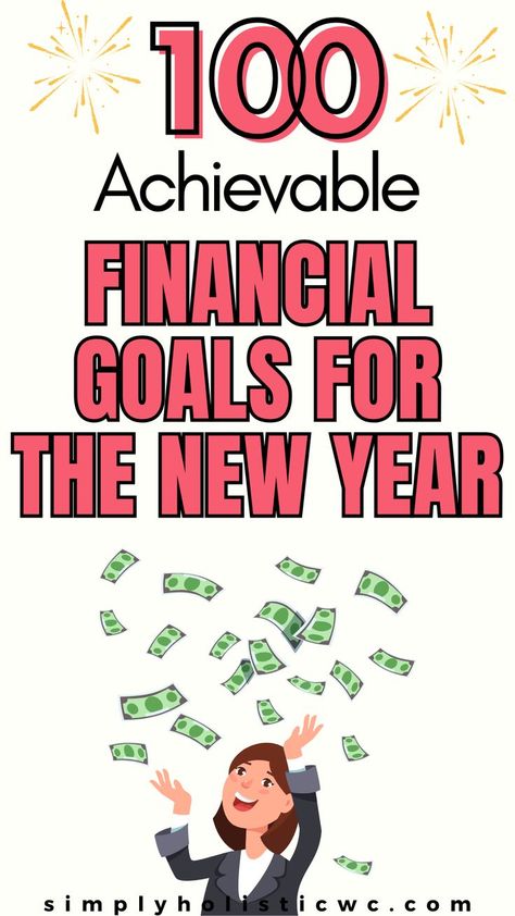 Setting Intentions for the New Year Financial New Years Resolution, New Year Financial Goals, 2025 Financial Goals, Financial Goals Vision Board, Financial Resolutions, Financial Goals Ideas, Financial Challenge, Wealth Goals, Money Saving Methods