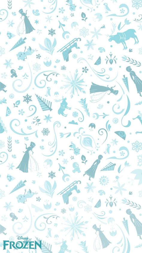 These Frozen Wallpapers Will Definitely Make Your Phone Even Cooler Summer Wallpaper Phone, Frozen Background, Frozen Pattern, Frozen Wallpaper, Disney Frozen Olaf, Disney Background, Disney Wallpapers, Wallpaper Disney, Disney Phone Wallpaper