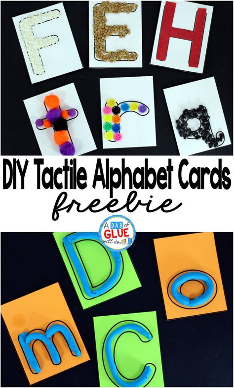 Teach The Alphabet, Alphabet Centers, Abc Phonics, Letter Learning, Tactile Learning, Kindergarten Freebies, Abc Activities, Preschool Literacy, Alphabet Crafts