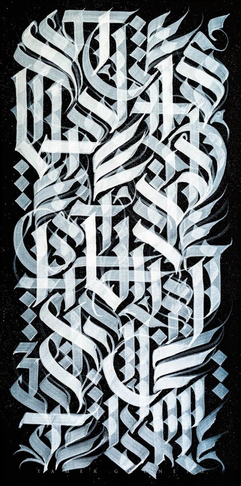 Calligraphy Portfolio, Fancy Fonts Alphabet, Victorian Fonts, Gothic Letters, Gothic Script, Graffiti Lettering Alphabet, Gothic Lettering, Persian Calligraphy Art, Font Tattoo