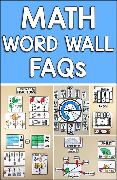 Math Vocabulary Wall, Classroom Displays Secondary, Word Wall Bulletin Board, Maths Classroom Displays, 8th Grade Science Projects, Maths Classroom, Vocabulary Wall, Wall Bulletin Board, Math Word Wall