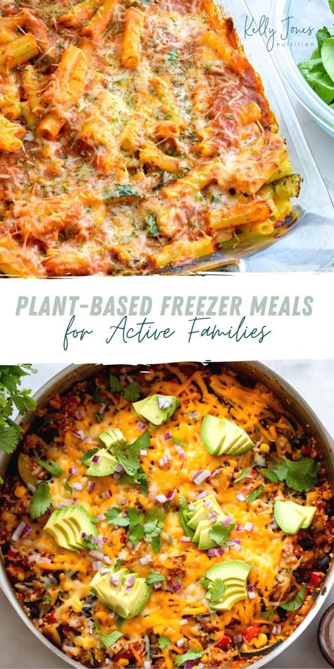 Meal Prep Meals Vegetarian, Vegetarian Recipes Dinner Meal Prep, Best Vegetarian Freezer Meals, Veggie Freezer Meals Make Ahead, Freezer Batch Cooking Meal Ideas, Crockpot Plant Based Meals, Make Ahead Plant Based Meals, Cozy Plant Based Meals, Batch Cook Vegetarian