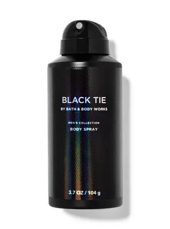 Black Tie Body Spray | Bath & Body Works Mens Body Care, Saving Chart, Hair Gummies, Body Care Set, Mist Color, Male Accessories, Mens Body, Masculine Scent, Wedding Party Ideas