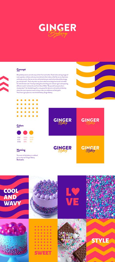 Graphic Design Banner, Behance Logo, Behance Illustration, Behance Design, Branding Behance, Banner Web, Bakery Branding, Logo Presentation, Presentation Layout