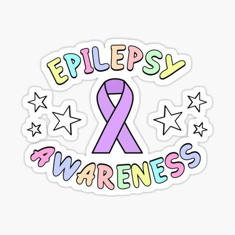 Epilepsy Syndrome, Disability Awareness Sticker. Epilepsy Sticker. Chronic Pain, Chronic Illness. Seizure, seizures. Purple Ribbon, Epilepsy Ribbon. Aids Ribbon, Awareness Stickers, Hiv Aids Awareness, Aids Awareness, Hiv Aids, Aids Hiv, Purple Ribbon, Chronic Illness, Red Ribbon