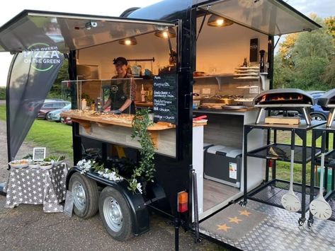 Pizza Food Trailer, Pizza Trailer Ideas, Catering Van Ideas, Pizza Stand Ideas, Pizza Pop Up, Pizza Food Truck Ideas, Pizza Stand, Pizza Cart, Pizza Truck Ideas