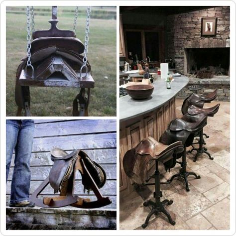 Horse Tack Ideas, Diy Toys For Kids, Ranch House Decor, Junk Ideas, Montana Homes, Crazy House, Horseshoe Decor, Barn Art, Equestrian Decor