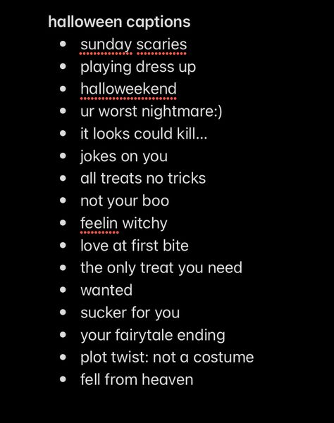 Scary Instagram Captions, Beetlejuice Captions, Spooky Szn Captions, Scream Instagram Captions, Couple Halloween Captions Instagram, Creepy Captions For Instagram, Couple Halloween Instagram Captions, Baddie Halloween Captions For Instagram, Ghost Face Captions