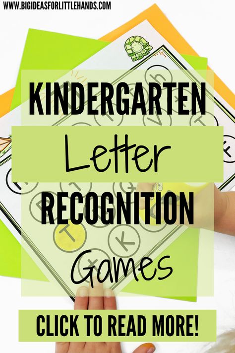 Looking for effective ways to teach letter recognition? Make learning alphabet letters a playful journey with these hands-on preschool and kindergarten games! Whether it's bingo, partner games, matching, building, and writing, these activities blend learning and fun seamlessly. These activities are great for small groups and literacy center time with your young students. They are even great for reading intervention! Click for tons if alphabet recognition ideas! Alphabet Intervention Kindergarten, Alphabet Games Kindergarten, Whole Group Letter Recognition Games, Whole Class Alphabet Games, Kindergarten Letter Recognition, Free Alphabet Games Letter Recognition, Letter Learning Games, Teach Letter Recognition, Letter Identification Games