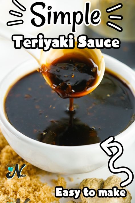 ### Short Pin DescriptionrnrnElevate your meals with this quick and easy homemade teriyaki sauce recipe! Perfect for glazing, marinating, and dipping, this versatile sauce brings a deliciously rich and savory flavor to any dish. Ready in minutes! #TeriyakiSauce #HomemadeSauce #EasyRecipes Simple Teriyaki Sauce, Chinese Sauce Recipe, Terriyaki Sauce, Easy Teriyaki Sauce, Easy Teriyaki Sauce Recipe, Chicken Teriyaki Sauce, Make Teriyaki Sauce, Homemade Stir Fry, Teriyaki Sauce Recipe