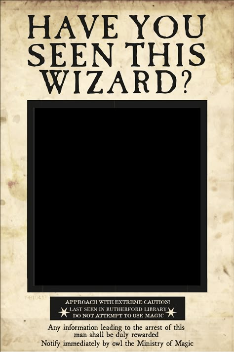 Harry Potter Wanted Poster, Carte Harry Potter, Black And White Template, Harry Potter Invitations, Harry Potter Scrapbook, Harry Potter Party Decorations, Classe Harry Potter, Harry Potter Marathon, Harry Potter Printables Free