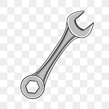 Wrench Drawing, Wrench Clipart, Labor Tools, Cartoon Tools, Tool Clipart, Tool Illustration, Tools Clipart, Workshop Icon, Tool Logo