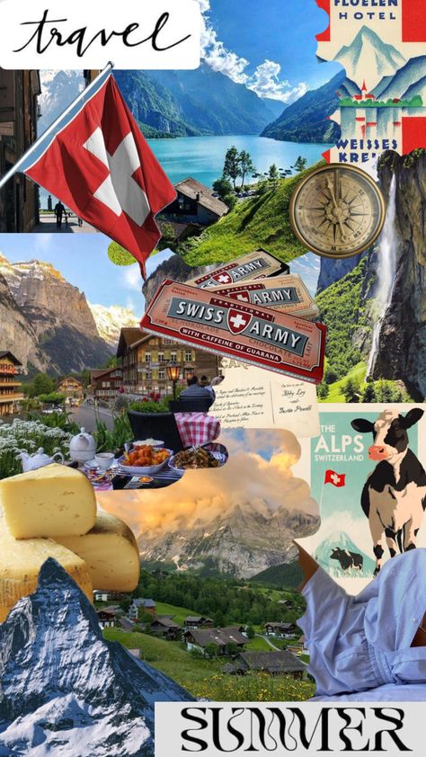 switzerland t-minus < 1 month #switzerlandaesthetic #switzerlandsummer Swiss Wallpaper, Zurich Switzerland Aesthetic, Switzerland Wallpaper, Switzerland Summer, Switzerland Photography, Switzerland Vacation, Travel Collage, Adventure Travel Explore, Living In Europe