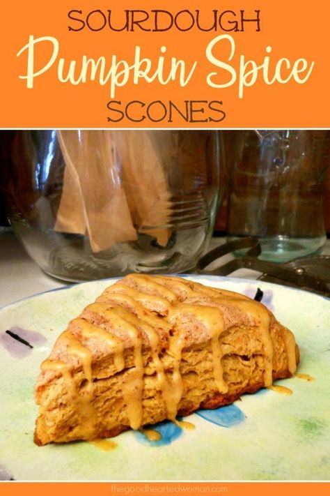 Sourdough Ideas, Sourdough Scones, Pumpkin Scones Recipe, Sourdough Pumpkin, Sourdough Starter Recipes, Scones Recipe Easy, Sourdough Starter Discard Recipe, Discard Recipe, Sourdough Starter Discard