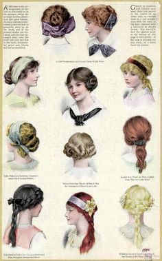 Edwardian hairstyles for teenage girls 1910 Hairstyles, 1910 Hair, Historical Hairstyles, Edwardian Hairstyles, 20th Century Fashion, Hairstyle Tutorial, Boys Fashion, Old Fashion, Edwardian Era