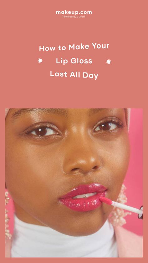 How to Make Your Lip Gloss Last All Day How To Keep Lip Gloss On All Day, All Day Makeup, Powerful Makeup, Eyeshadow Styles, Apply Lip Gloss, Eyeliner Techniques, School Beauty, Long Wear Makeup, Skincare Gifts