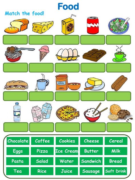 Food and drinks online activity for Elementary. You can do the exercises online or download the worksheet as pdf. Food And Drink Worksheet For Kids, Food And Drink Worksheet, Food Worksheets For Kids, Halloween 2nd Grade, Esol Activities, Food Activities For Kids, Food Worksheet, Alphabet Letter Templates, Food Vocabulary