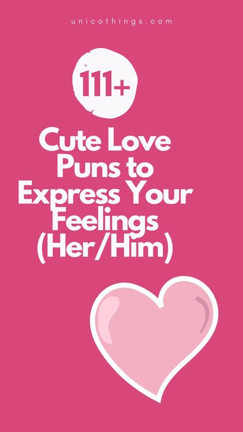 Spread love and laughter with these funny Love puns that will add an affectionate touch to your day and let the laughter bloom. Relationship Puns Boyfriends, Cute Jokes For Girlfriend, Cute Love Puns For Him, Funny Cute Notes For Boyfriend, Funny Love Poems For Him, Corny Couple Jokes, Silly Jokes For Him, Puns For Husband, Pun Compliments