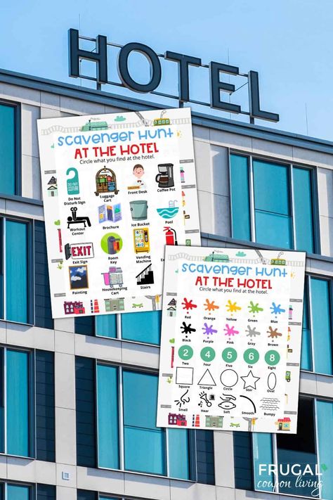 Hotel Scavenger Hunt For Kids, Hotel Scavenger Hunt, Hotel Activities, Indoor Scavenger Hunt, Hotel Staycation, Vacation Games, Scavenger Hunt Ideas, Scavenger Hunt Printable, Rainy Day Activity