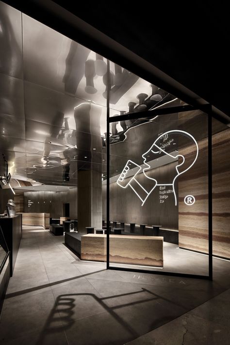 Coffee Shop Concept, Retail Facade, Menue Design, Coffee Shop Interior Design, Cafe Concept, Same Energy, Architecture Magazine, Cafe Shop Design, Spatial Design