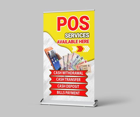 Pos Banner Design Nigeria, Pos Banner, Graphics Board, Logo Online Shop, Pos Design, Fireworks Photography, Video Style, Banks Logo, Ads Video