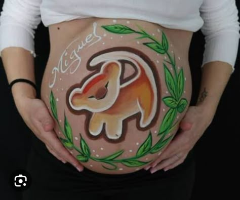 Baby Hospital Pictures, Bump Painting, Belly Boy, Pregnant Belly Painting, Baby Books Diy, Belly Paint, Belly Art, Belly Casting, Pregnancy Belly Photos