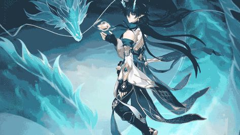 Honkai Star Rail Gif, Inhibitor Lunae, Xianzhou Luofu, Dan Hang, Dan Heng Il, Dang Heng, Dan Heng Imbibitor Lunae, Dan Feng, Live Wallpaper For Pc