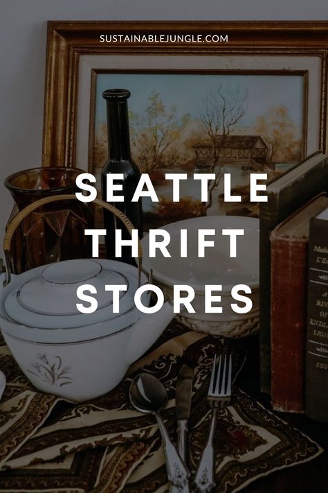 It may be the coffee and tech capital, but the thrift stores in Seattle are way more impressive than Starbucks and Amazon... Seattle Thrift Stores, Seattle Bookstore, Seattle Shopping, Best Thrift Stores, Seattle Street, Vintage Mall, Seattle Trip, Seattle Fashion, Lake Union