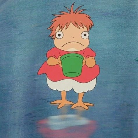 Ponyo! 하울의 움직이는 성, Personajes Studio Ghibli, Studio Ghibli Characters, Shojo Anime, Ghibli Artwork, Studio Ghibli Movies, Studio Ghibli Art, Ghibli Movies, Ghibli Art