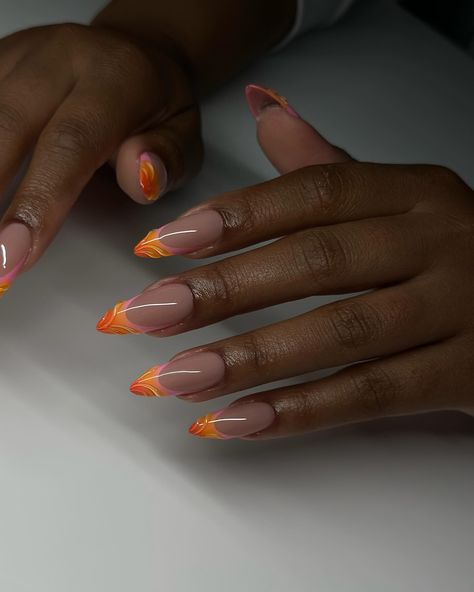 Online class today was a great success! I’m grateful for all the ladies that trusted me enough to teach them. Thank you very much! Many more to come 💖🧡💞 #dovenailsbysharon #gelx #apresgelx Nails Orange, Orange Nails, Minimalist Nails, Wedding Nails, Cute Acrylic Nails, Simple Nails, Stylish Nails, Nail Inspo, Nails Inspiration