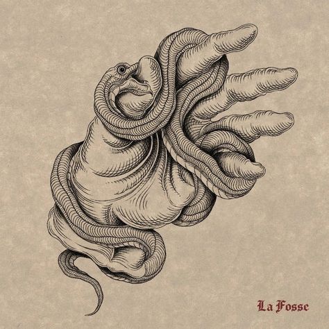 Snake Engraving, Woodcut Tattoo, Vintage Tattoo Design, Engraving Tattoo, Medieval Tattoo, Lino Art, Doodle Tattoo, Engraving Illustration, Tattoo Portfolio