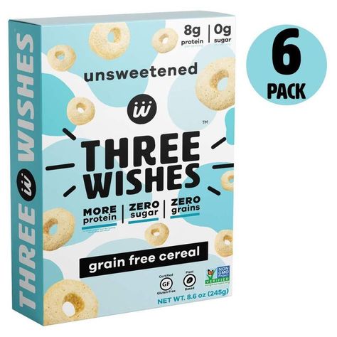 All | Three Wishes Cereal Breakfast Cereal Bars, Protein Cereal, School Meals, Oat Cereal, Gluten Free Protein, Three Wishes, Granola Cereal, King Food, Nutritious Breakfast