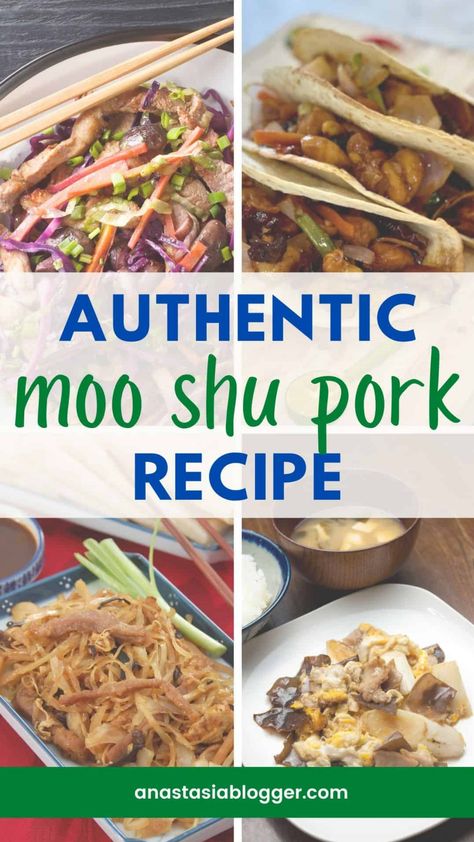 In this post, I will teach you a traditional recipe so you can get the most authentic taste and the best results for your homemade Moo Shu Pork. Mushu Pork Recipe, Mu Shu Pork Recipe, Moo Shoo Pork, Mu Shu Pork, Pork Chinese, Mu Shu, Moo Shu Pork, Moo Shu, Slow Cooker Stuffed Peppers