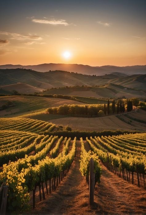 The Ultimate Guide to Tuscany Accommodation: Where to Stay for an Authentic Experience 9 Summer In Italy Aesthetic Vintage, Tuscany Italy Countryside, Summer In Italy Aesthetic, Vineyard Sunset, Italian Getaway, Tuscany Vineyard, Vineyard Landscape, Italy Countryside, Wine Presentation