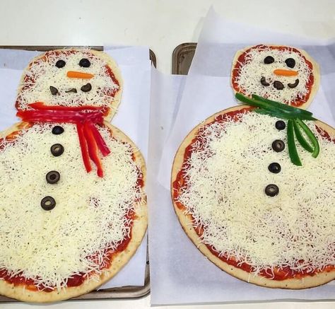 Kolachky Cookie Recipe, Snowman Pizza, Hosting Christmas Dinner, Christmas Crunch, Rice Krispie Squares, Cookie Shapes, Dough Cookie, Cinnamon Roll Waffles, Kids Pizza