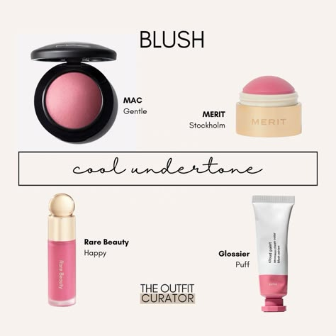 Blush for cool undertone! If you’re a summer or a winter, these blushes are for you! 🎨 . . . #colorpalette #coloranalysis #blush… | Instagram Blush For Winter Skin Tone, Blush For Cool Undertones, True Summer Blush, True Winter Blush, Winter Blush Makeup, True Summer Makeup Products, Deep Winter Blush, Soft Summer Blush, Cool Tone Blush