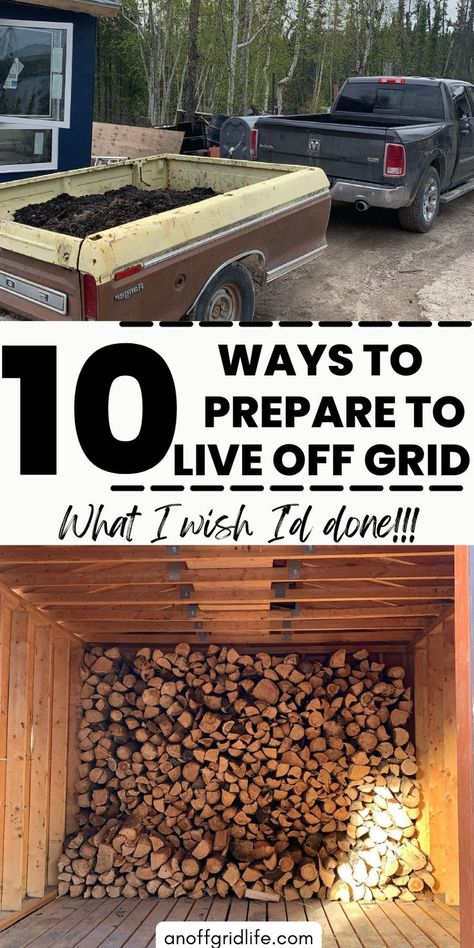 10 Ways to Prepare to Live Off Grid Off Grid Gardening, Yurt Living Off Grid, Off Grid Necessities, Off Grid Fireplace, Of Grid Living, Self Sufficient Living Small Farm, Off Grid Homestead Houses, Off Grid Prepping, Off Grid Homestead Sustainable Living