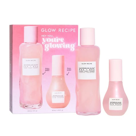 Dream Skincare, Skincare Wishlist, Sephora Skin Care, Glow Recipe, Aesthetic Gift, Pretty Skin Care, Skincare Gift Set, Skin Care Items, Pretty Skin