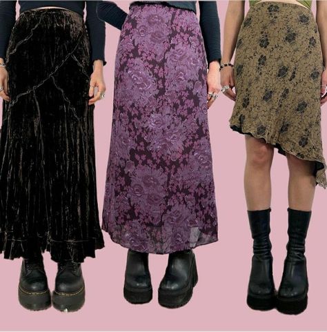 Whimsigoth Outfits, Peony Aesthetic, Fashion Kawaii, Street Outfits, Mode Hippie, Under Your Spell, Girl Fashion Style, Aesthetic Streetwear, Witch Outfit